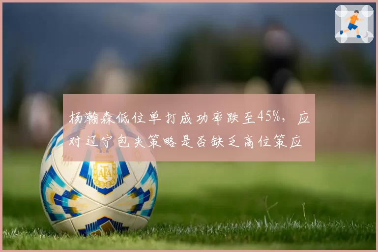 杨瀚森低位单打成功率跌至45%，应对辽宁包夹策略是否缺乏高位策应训练？